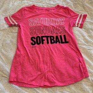 Girls short sleeve shirt size 12